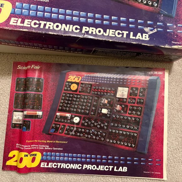 Science Fair Electronic Project Lab By Radio Shack 28-262 - Picture 8 of 8